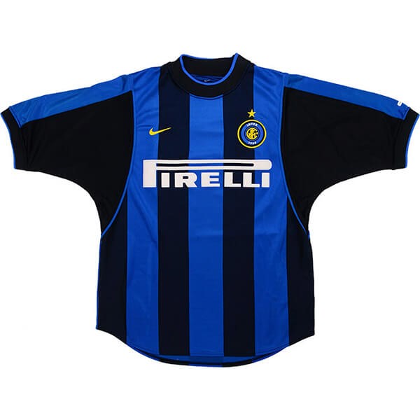 Authentic Camiseta Inter Milan 1ª Retro 2000 2001 Azul